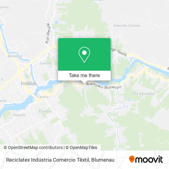 Reciclatex Indústria Comércio Têxtil map