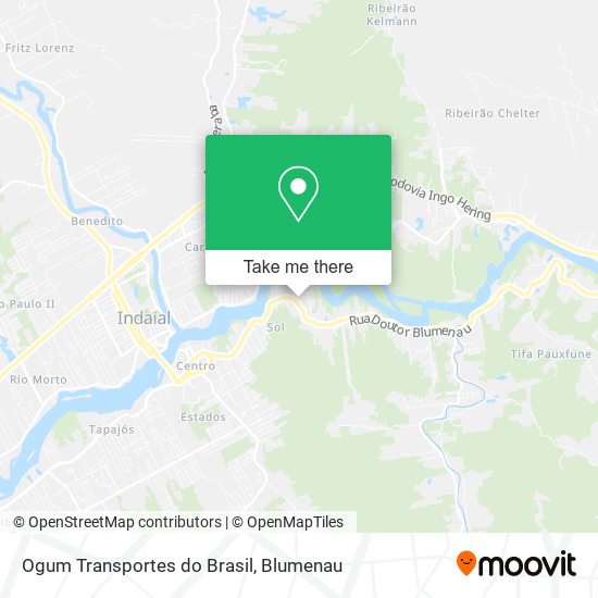 Ogum Transportes do Brasil map