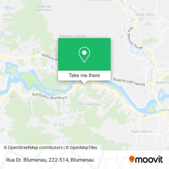 Rua Dr. Blumenau, 222-514 map