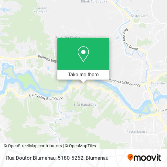 Rua Doutor Blumenau, 5180-5262 map