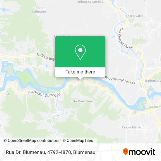Rua Dr. Blumenau, 4792-4870 map