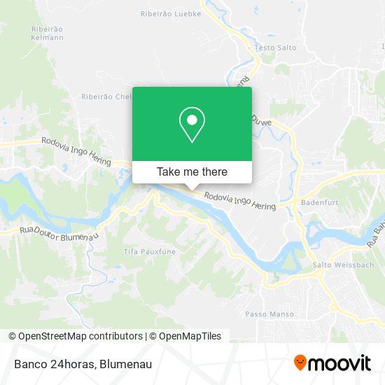 Banco 24horas map