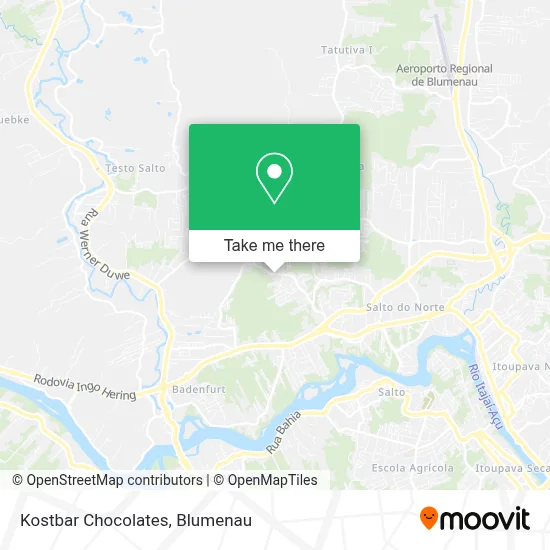 Kostbar Chocolates map