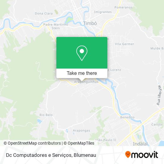 Dc Computadores e Serviços map