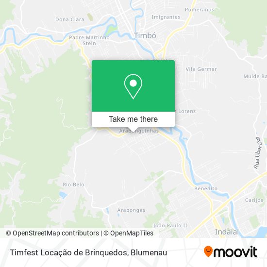 Timfest Locação de Brinquedos map