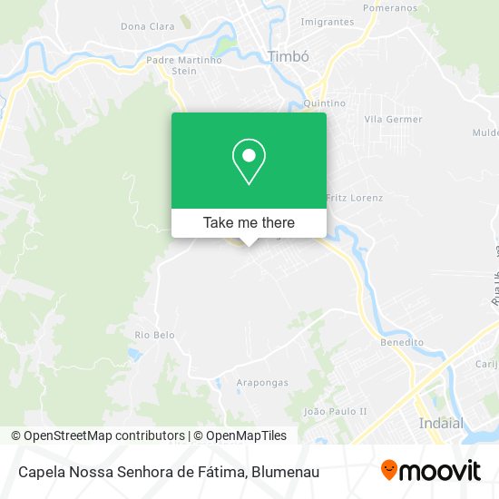 Capela Nossa Senhora de Fátima map