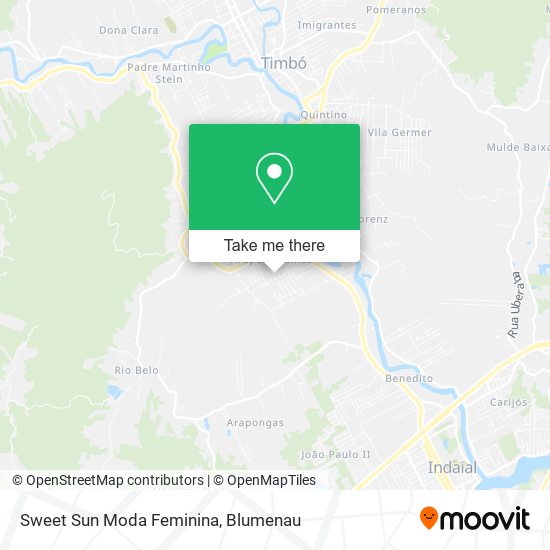 Sweet Sun Moda Feminina map