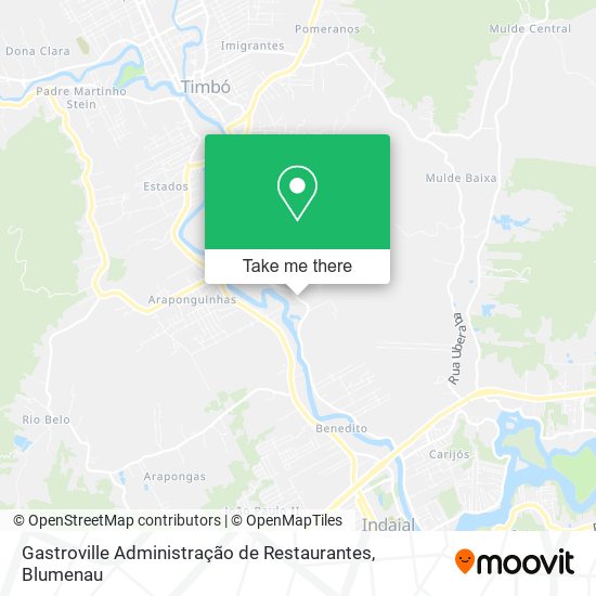 Gastroville Administração de Restaurantes map