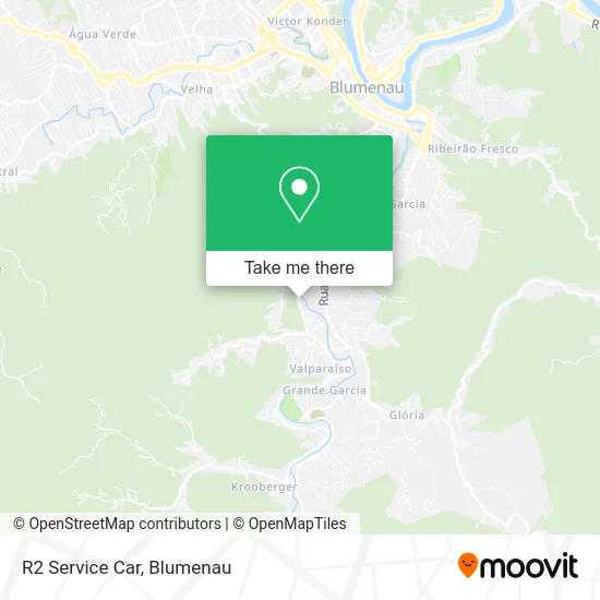 R2 Service Car map