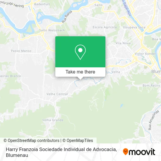 Harry Franzoia Sociedade Individual de Advocacia map