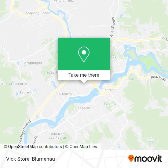 Vick Store map