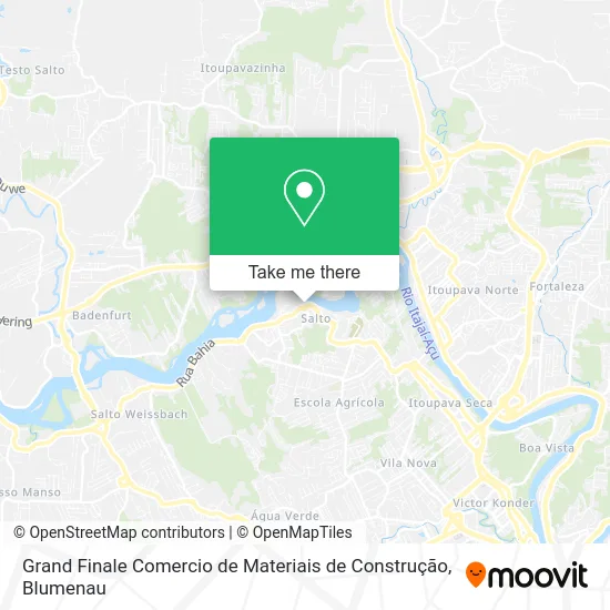 Grand Finale Comercio de Materiais de Construção map