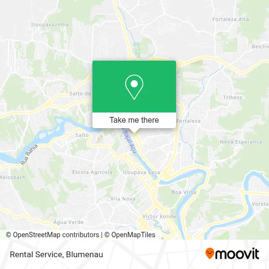 Rental Service map