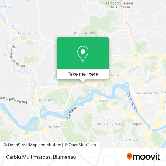 Carblu Multimarcas map