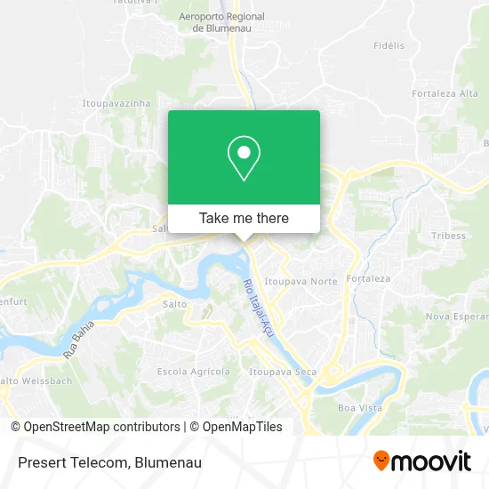 Presert Telecom map