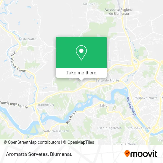 Aromatta Sorvetes map