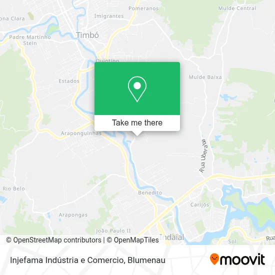 Injefama Indústria e Comercio map