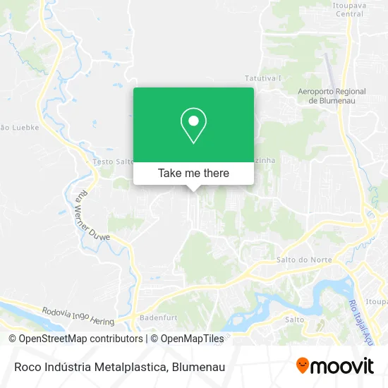Roco Indústria Metalplastica map