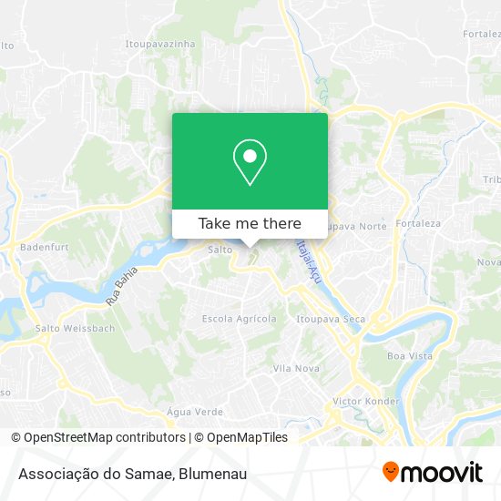 Associação do Samae map