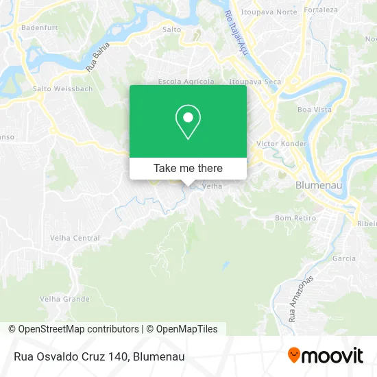 Rua Osvaldo Cruz 140 map