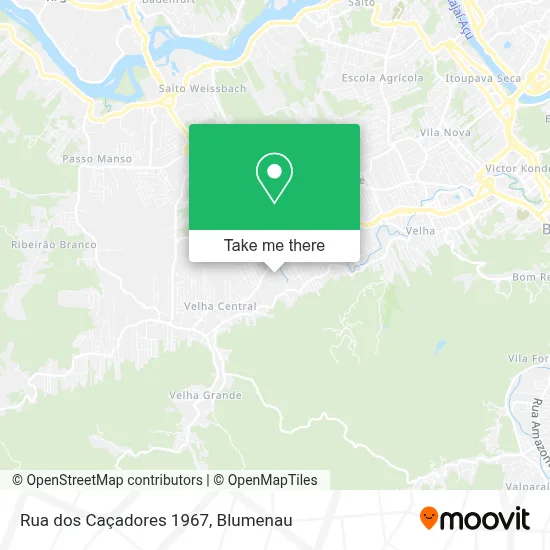 Rua dos Caçadores 1967 map