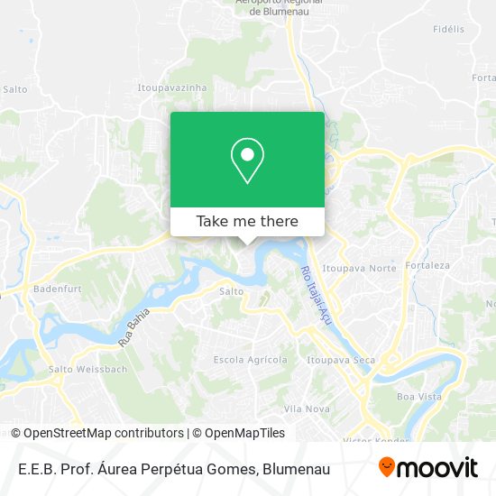 E.E.B. Prof. Áurea Perpétua Gomes map