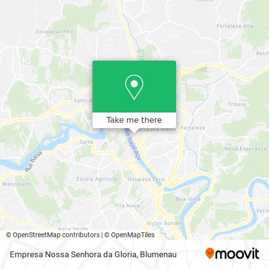 Mapa Empresa Nossa Senhora da Gloria