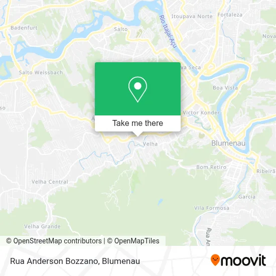 Rua Anderson Bozzano map