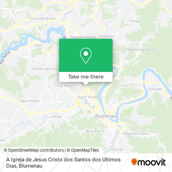 A Igreja de Jesus Cristo dos Santos dos Ultimos Dias map