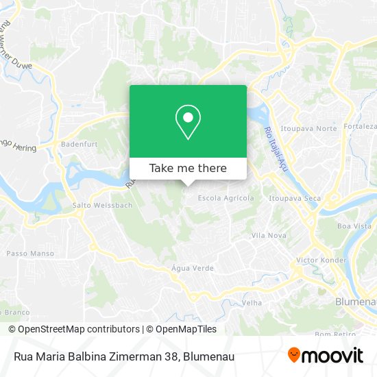Rua Maria Balbina Zimerman 38 map