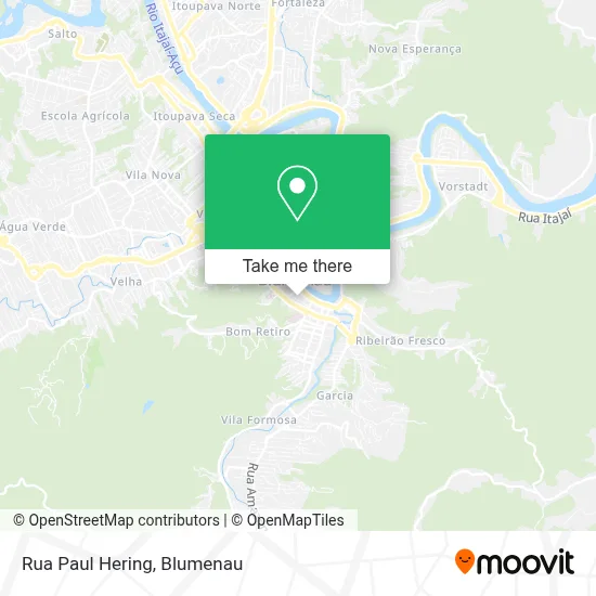 Rua Paul Hering map