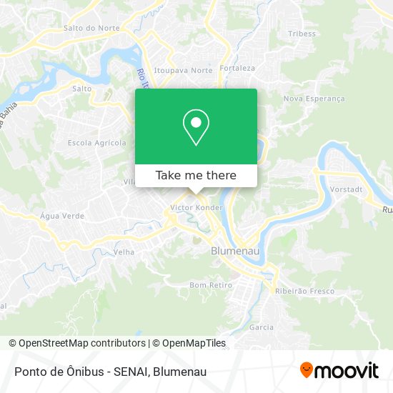 Ponto de Ônibus - SENAI map