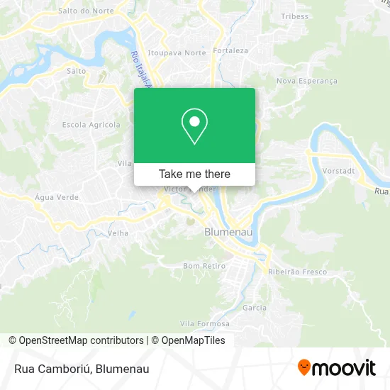 Rua Camboriú map