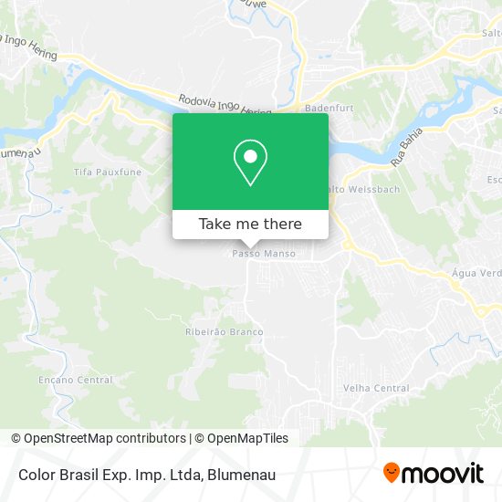 Color Brasil Exp. Imp. Ltda map