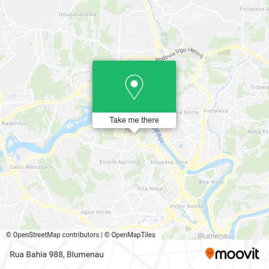 Rua Bahia 988 map