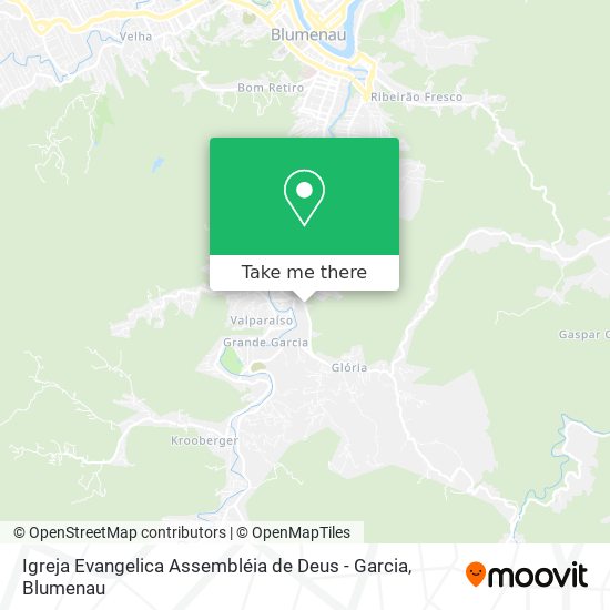 Igreja Evangelica Assembléia de Deus - Garcia map