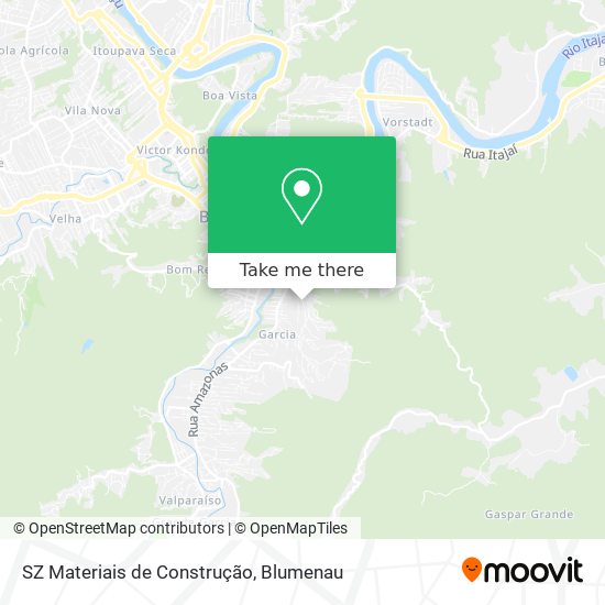 SZ Materiais de Construção map