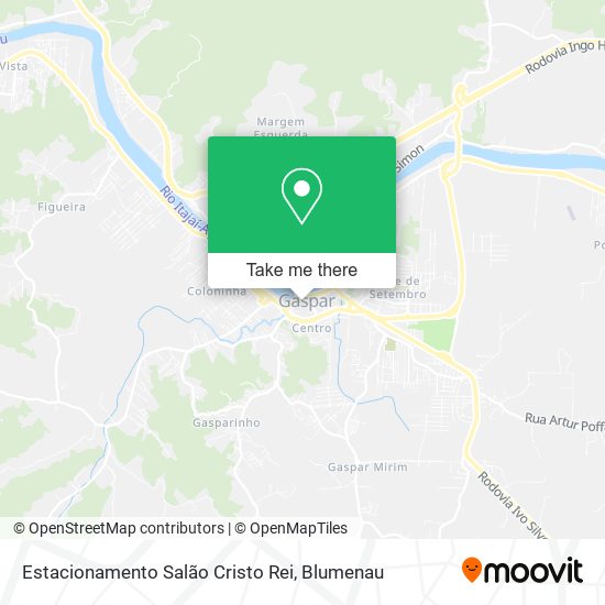 Estacionamento Salão Cristo Rei map