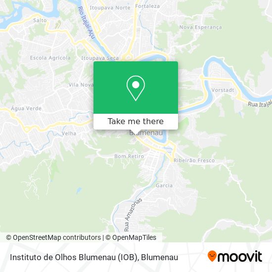 Instituto de Olhos Blumenau (IOB) map