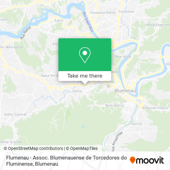 Flumenau - Assoc. Blumenauense de Torcedores do Fluminense map