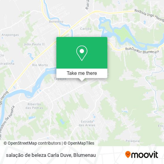 salação de beleza Carla Duve map
