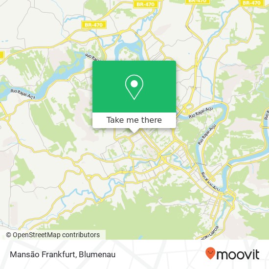 Mansão Frankfurt map