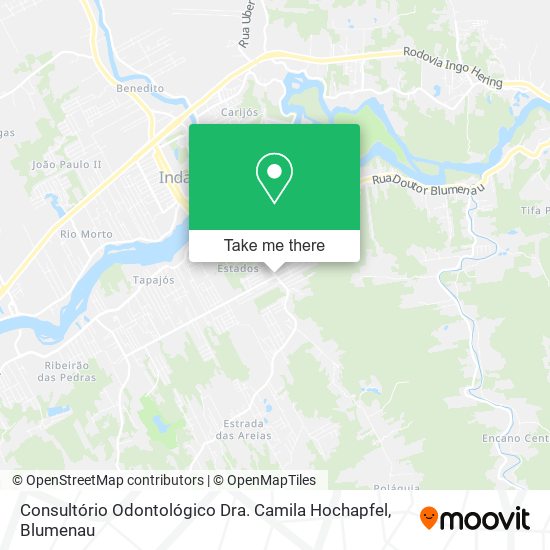 Consultório Odontológico Dra. Camila Hochapfel map
