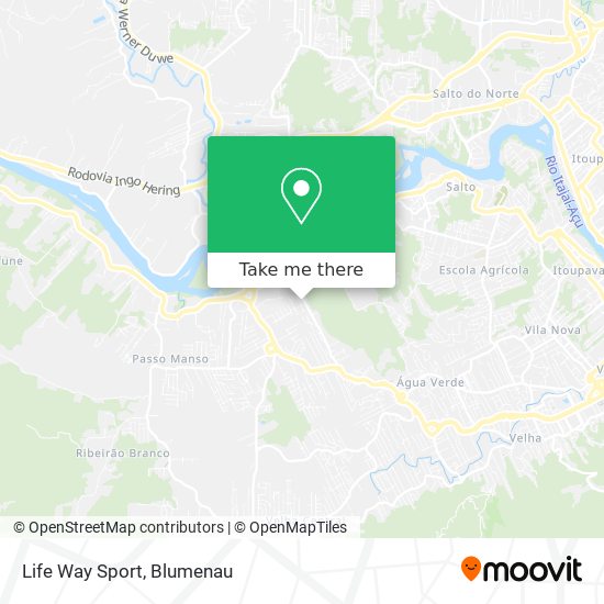 Life Way Sport map