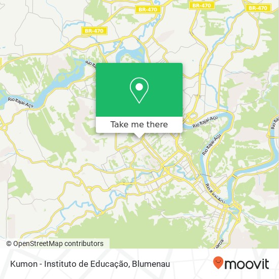 Kumon - Instituto de Educação map