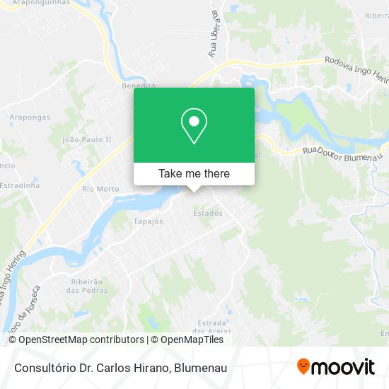 Consultório Dr. Carlos Hirano map