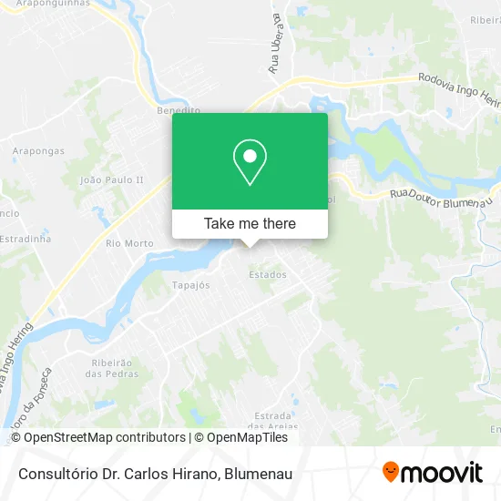 Consultório Dr. Carlos Hirano map
