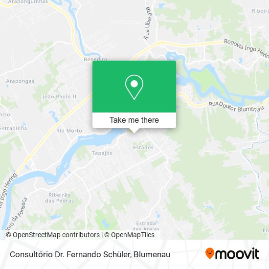 Consultório Dr. Fernando Schüler map