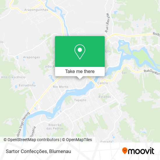 Sartor Confecções map