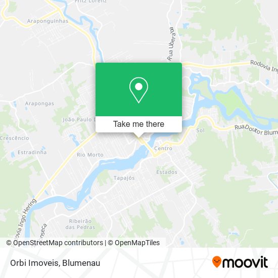 Orbi Imoveis map